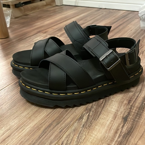 Dr. Martens Shoes - Womens Dr. Martens Voss II Sandal - Black